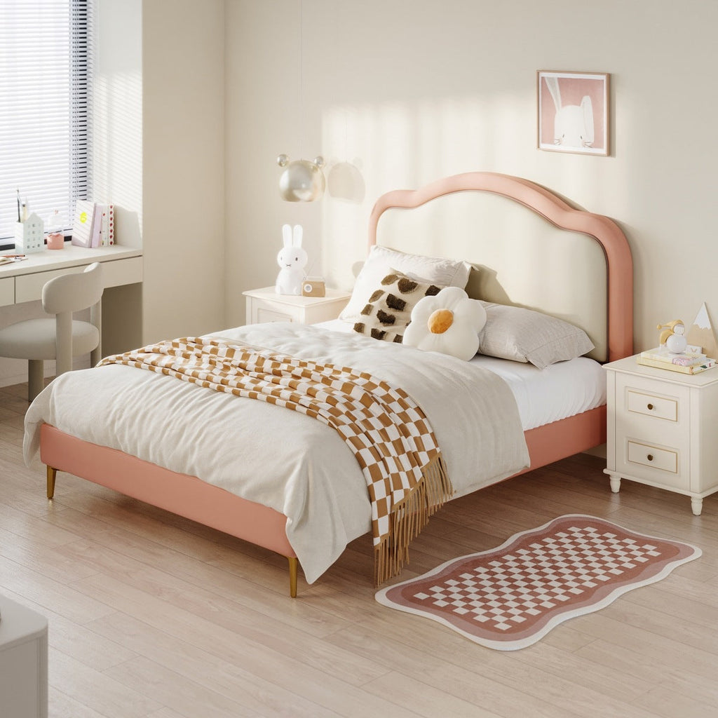Soft-Padded Cloud Bed with Mattress-6